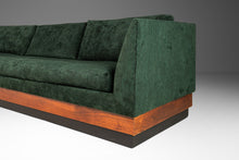 Load image into Gallery viewer, Set of Two (2) Mid-Century Modern Brutalist Platform Sofas in Walnut by Adrian Pearsall for Craft Associates, USA, c. 1960's-ABT Modern