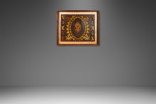Load image into Gallery viewer, Set of Two (2) Mid Century Modern Framed Embossed Leather Pre-Columbian Folk Art by Angel Pazmino, Ecuador, c. 1960's-ABT Modern