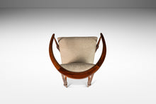 Load image into Gallery viewer, Set of Two (2) Mid-Century Modern "Horseshoe" Lounge Chairs in Walnut in the Manner of Kipp Stewart, USA, c. 1960's-ABT Modern