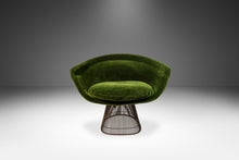 Load image into Gallery viewer, Set of Two (2) Mid-Century Modern Lounge Chairs by Warren Platner for Knoll in Luxurious Green Kravet Couture Mohair, USA, c. 1973-ABT Modern