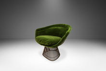 Load image into Gallery viewer, Set of Two (2) Mid-Century Modern Lounge Chairs by Warren Platner for Knoll in Luxurious Green Kravet Couture Mohair, USA, c. 1973-ABT Modern