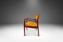 Load image into Gallery viewer, Set of Two (2) Mid-Century Modern Model C140 "Playboy" Chairs in Walnut and Felt by Jens Risom for Jens Risom Design, USA, c. 1960s-ABT Modern