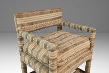 Load image into Gallery viewer, Set of Two ( 2 ) Mid-Century Modern Parsons Chairs in Original Fabric Attributed to Milo Baughman, USA, c. 1960s-ABT Modern