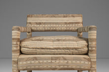 Load image into Gallery viewer, Set of Two ( 2 ) Mid-Century Modern Parsons Chairs in Original Fabric Attributed to Milo Baughman, USA, c. 1960s-ABT Modern
