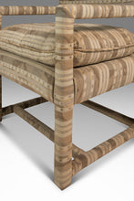 Load image into Gallery viewer, Set of Two ( 2 ) Mid-Century Modern Parsons Chairs in Original Fabric Attributed to Milo Baughman, USA, c. 1960s-ABT Modern
