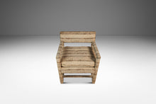 Load image into Gallery viewer, Set of Two ( 2 ) Mid-Century Modern Parsons Chairs in Original Fabric Attributed to Milo Baughman, USA, c. 1960s-ABT Modern