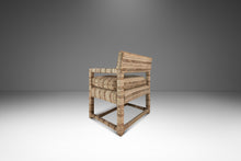 Load image into Gallery viewer, Set of Two ( 2 ) Mid-Century Modern Parsons Chairs in Original Fabric Attributed to Milo Baughman, USA, c. 1960s-ABT Modern