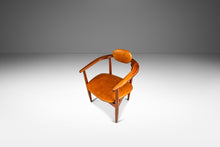 Load image into Gallery viewer, Set of Two (2) Mid-Century Modern Sculptural Lounge Chairs in Leather & Walnut in the Manner of Adrian Pearsall, USA, c. 1960's-ABT Modern