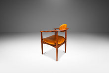 Load image into Gallery viewer, Set of Two (2) Mid-Century Modern Sculptural Lounge Chairs in Leather & Walnut in the Manner of Adrian Pearsall, USA, c. 1960's-ABT Modern