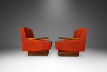 Load image into Gallery viewer, Set of Two (2) Mid-Century Modern Space Age "Horn" Lounge Chairs in the Manner of Vladimir Kagan, USA, c. 1960's-ABT Modern
