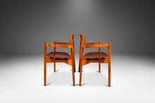 Load image into Gallery viewer, Set of Two (2) Mid-Century Modern Stacking General Purpose Chairs in Oak & Walnut by Jens Risom for Jens Risom Design, USA, c. 1960'-ABT Modern