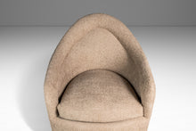 Load image into Gallery viewer, Set of Two ( 2 ) Mid-Century Modern Swivel Tub Chairs by Adrian Pearsall for Craft Associates in Sand Bouclé Upholstery, USA, c. 1960s-ABT Modern