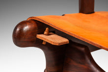 Load image into Gallery viewer, Set of Two (2) Mid-Century Modern Tooled Leather Sling / Safari Lounge Chairs by Angel Pazmino, Ecuador, c. 1960s-ABT Modern