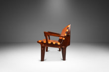 Load image into Gallery viewer, Set of Two (2) Mid-Century Modern Tooled Leather Sling / Safari Lounge Chairs by Angel Pazmino, Ecuador, c. 1960s-ABT Modern
