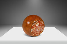 Load image into Gallery viewer, Set of Two (2) Mid-Century Modern Wood-Turned Candle Stick Holders in Solid Oregon Myrtlewood, USA, c. 1970's-ABT Modern