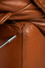 Load image into Gallery viewer, Set of Two (2) Modern Low Profile Sofas in Cognac Brown Leather in the Manner of Niels Eilersen, USA, c. 1990's-ABT Modern