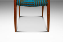Load image into Gallery viewer, Set of Two ( 2 ) Møller Model #75 Captains / Armchairs in Teak & Mohair Fabric by Niels Møller for J.L. Møllers Møbelfabrik, Denmark, 1960s-ABT Modern