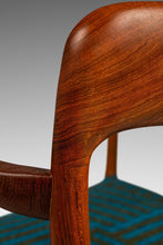 Load image into Gallery viewer, Set of Two ( 2 ) Møller Model #75 Captains / Armchairs in Teak & Mohair Fabric by Niels Møller for J.L. Møllers Møbelfabrik, Denmark, 1960s-ABT Modern