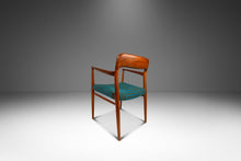 Load image into Gallery viewer, Set of Two ( 2 ) Møller Model #75 Captains / Armchairs in Teak & Mohair Fabric by Niels Møller for J.L. Møllers Møbelfabrik, Denmark, 1960s-ABT Modern