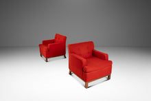 Load image into Gallery viewer, Set of Two ( 2 ) Neoclassical Lounge Chairs After the Casa Encantada by T.H. Robsjohn-Gibbings for Peterson Studios, USA, c. 1960s-ABT Modern