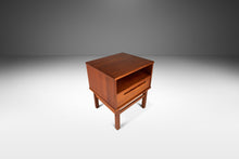 Load image into Gallery viewer, Set of Two (2) Nightstands End Tables in Teak by Nils Jonsson for Torring Møbelfabrik Produced by HJN Mobler, Denmark, c. 1960's-ABT Modern