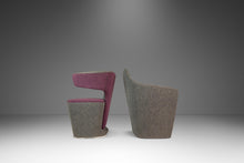 Load image into Gallery viewer, Set of Two (2) Post Modern "Bison" & "Venus" Lounge / Accent Chairs in Mohair by Simon Pengelly for Allermuir, United Kingdom, c. 2010s-ABT Modern