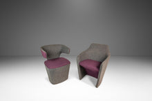 Load image into Gallery viewer, Set of Two (2) Post Modern "Bison" & "Venus" Lounge / Accent Chairs in Mohair by Simon Pengelly for Allermuir, United Kingdom, c. 2010s-ABT Modern