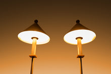 Load image into Gallery viewer, Set of Two ( 2 ) Post Modern Memphis Style Table Lamps by George Kovacs for Sonneman, USA, c. 1990s-ABT Modern