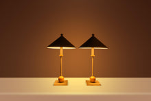 Load image into Gallery viewer, Set of Two ( 2 ) Postmodern Memphis Style Table Lamps by George Kovacs for Sonneman, USA, c. 1990s-ABT Modern
