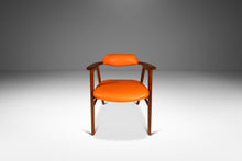 Load image into Gallery viewer, Set of Two (2) Rare Danish Modern Model 42 Arm Chairs in Teak and Vinyl by Erik Kirkegaard for Høng Stolefabrik, Denmark, c. 1950's-ABT Modern
