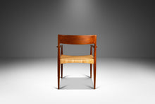 Load image into Gallery viewer, Set of Two (2) Rare Early Danish Modern Arm Chairs by Enjar Larsen & Aksel Bender Madsen for Willy Beck, Denmark, c. 1950's-ABT Modern