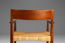 Load image into Gallery viewer, Set of Two (2) Rare Early Danish Modern Arm Chairs by Enjar Larsen & Aksel Bender Madsen for Willy Beck, Denmark, c. 1950's-ABT Modern