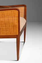 Load image into Gallery viewer, Set of Two (2) Rare Mid-Century Modern Caned Lounge Chairs in Walnut by Kipp Stewart for Directional, USA, c. 1950s-ABT Modern
