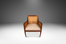 Load image into Gallery viewer, Set of Two (2) Rare Mid-Century Modern Caned Lounge Chairs in Walnut by Kipp Stewart for Directional, USA, c. 1950s-ABT Modern