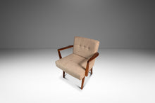 Load image into Gallery viewer, Set of Two (2) Rare Mid-Century Modern Model C-108 Armchairs in Walnut & Beige Bouclé by Jens Risom for Jens Risom Design, USA, c. 1960s-ABT Modern