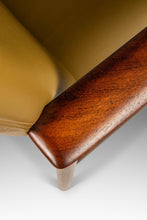 Load image into Gallery viewer, Set of Two (2) Rare Mid-Century Scandinavian Modern Arm Chairs in Solid Rosewood and Leather by De Klerk & Sons, Netherlands, c. 1960s-ABT Modern