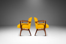 Load image into Gallery viewer, Set of Two (2) Rare Restored Mid-Century Modern Model C-108 Armchairs in Walnut by Jens Risom for Jens Risom Design, USA, c. 1950s-ABT Modern