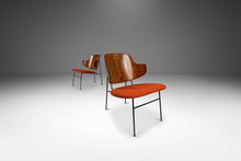 Load image into Gallery viewer, Set of Two (2) Restored Danish Modern 'Penguin' Chairs by Ib Kofod-Larsen for Selig, Denmark, c. 1960's-ABT Modern