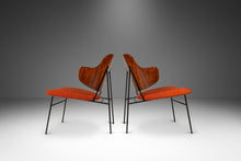 Load image into Gallery viewer, Set of Two (2) Restored Danish Modern 'Penguin' Chairs by Ib Kofod-Larsen for Selig, Denmark, c. 1960's-ABT Modern