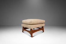 Load image into Gallery viewer, Set of Two (2) Restored Mid-Century Modern Ottomans / Footstools in Oak in the Manner of Adrian Pearsall, USA, c. 1960s-ABT Modern