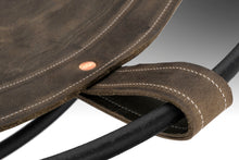 Load image into Gallery viewer, Set of Two (2) Sling Chairs in Wrought Iron & Leather Attributed to Tony Paul, USA, c. 1960's-ABT Modern