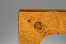 Load image into Gallery viewer, Set of Two (2) Substantial Hollywood Regency / Bohemian End / Side Tables in Burlwood by Henredon, USA, c. 1970's-ABT Modern