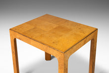 Load image into Gallery viewer, Set of Two (2) Substantial Hollywood Regency / Bohemian End / Side Tables in Burlwood by Henredon, USA, c. 1970's-ABT Modern