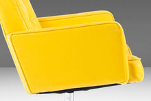 Load image into Gallery viewer, Set of Two (2) Swivel Lounge Chairs in Canary Yellow by Vincent Cafiero for Knoll, USA, c. 1960's-ABT Modern