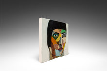 Load image into Gallery viewer, Signed Abstract Acrylic on Canvas Painting from "Stories of Eves" Limited Collection by Ghadah Alkandari, Kuwait, c. 2016-ABT Modern