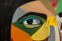 Load image into Gallery viewer, Signed Abstract Acrylic on Canvas Painting from "Stories of Eves" Limited Collection by Ghadah Alkandari, Kuwait, c. 2016-ABT Modern