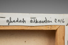 Load image into Gallery viewer, Signed Abstract Acrylic on Canvas Painting from "Stories of Eves" Limited Collection by Ghadah Alkandari, Kuwait, c. 2016-ABT Modern