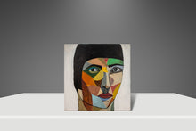 Load image into Gallery viewer, Signed Abstract Acrylic on Canvas Painting from "Stories of Eves" Limited Collection by Ghadah Alkandari, Kuwait, c. 2016-ABT Modern