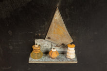 Load image into Gallery viewer, Signed Brutalist Modernist Bronze Wall Plaque by Jack McLean, USA, c. 2005-ABT Modern