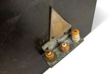 Load image into Gallery viewer, Signed Brutalist Modernist Bronze Wall Plaque by Jack McLean, USA, c. 2005-ABT Modern